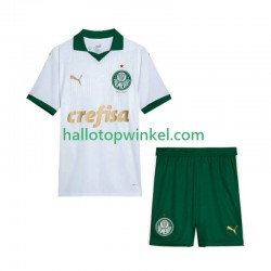 Palmeiras Voetbalshirt Kleuters/Kids Uit Tenue 2024 Korte Mouw