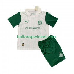Palmeiras Voetbalshirt Kleuters/Kids Uit Tenue 2025 Korte Mouw