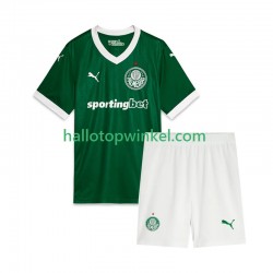 Palmeiras Voetbalshirt Kleuters/Kids Thuis Tenue 2025 Korte Mouw