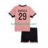 Paris Saint-Germain Voetbalshirt Bradley Barcola 29 Kleuters/Kids Derde Tenue 2024-2025 Korte Mouw