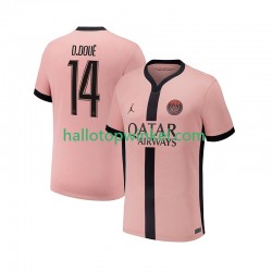 Paris Saint-Germain Voetbalshirt Desire Doue 14 Heren Derde Tenue 2024-2025 Korte Mouw