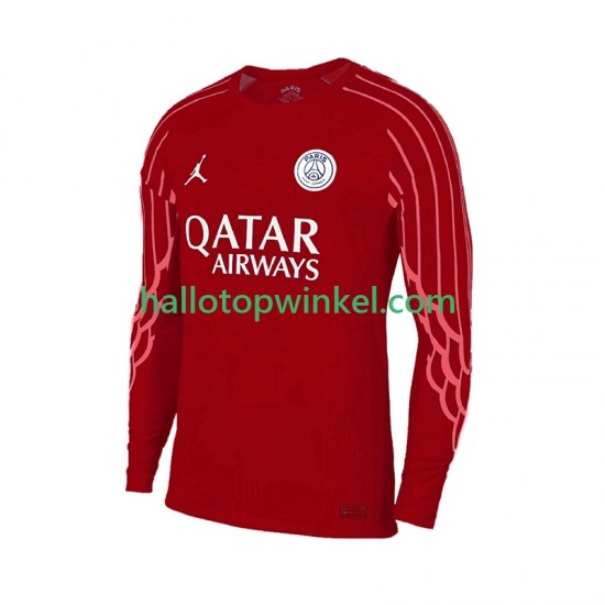 Paris Saint-Germain Voetbalshirt Doelman Heren Vierde Tenue 2024-2025 Lange Mouw