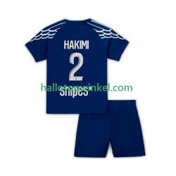 Paris Saint-Germain Voetbalshirt Hakimi 2 Kleuters/Kids Vierde Tenue 2024-2025 Korte Mouw