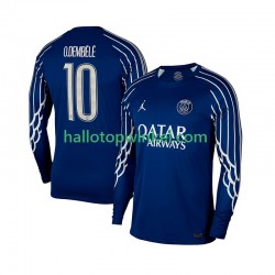 Paris Saint-Germain Voetbalshirt Ousmane Dembele 10 Heren Vierde Tenue 2024-2025 Lange Mouw