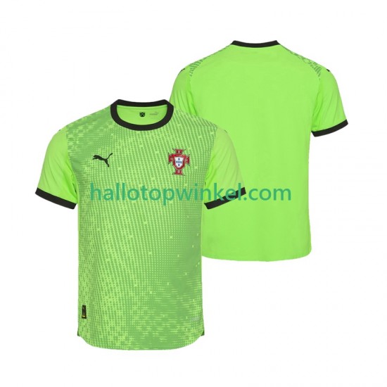 Portugal Voetbalshirt Doelman Heren Thuis Tenue 2025 Korte Mouw