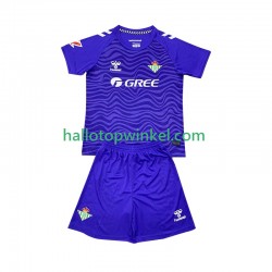 Real Betis Voetbalshirt Doelman Kleuters/Kids Derde Tenue 2024-2025 Korte Mouw
