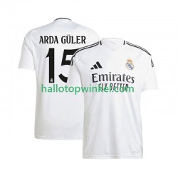 Real Madrid Voetbalshirt ARDA GuLER 15 Heren Thuis Tenue 2024-2025 Korte Mouw