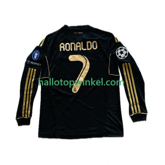 Real Madrid Voetbalshirt Cristiano Ronaldo 7 -2012 Heren Uit Tenue 2011 Lange Mouw