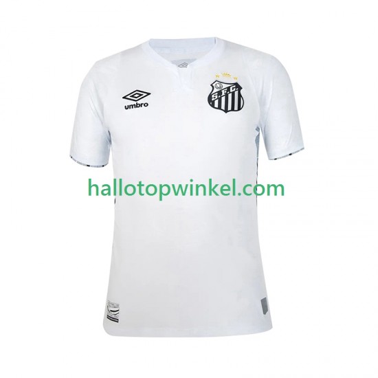 Santos FC Voetbalshirt Heren Thuis Tenue 2024-2025 Korte Mouw