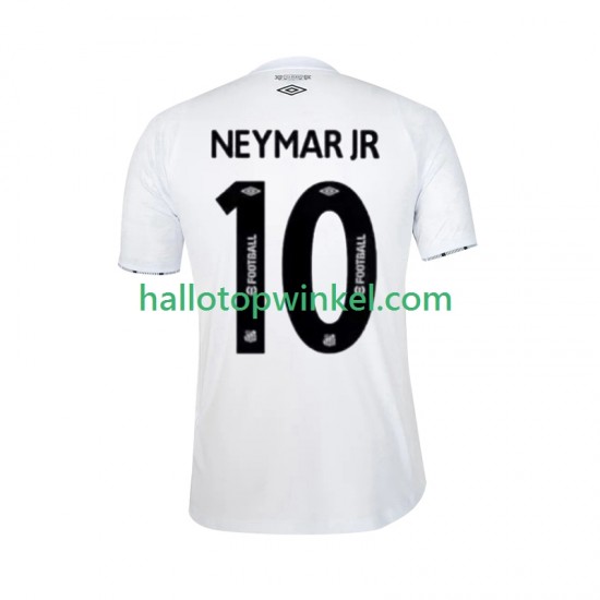 Santos FC Voetbalshirt Neymar JR 10 Heren Thuis Tenue 2024-2025 Korte Mouw