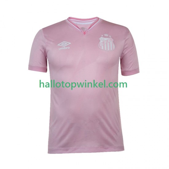Santos FC Voetbalshirt October Heren Thuis Tenue 2024-2025 Korte Mouw