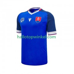 Slowakije Voetbalshirt Heren Thuis Tenue 2024-2025 Korte Mouw
