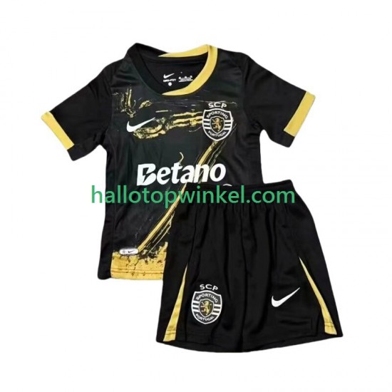 Sporting CP Voetbalshirt Kleuters/Kids Vierde Tenue 2024-2025 Korte Mouw