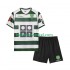 Sporting CP Voetbalshirt 2001 2003 Retro Kleuters/Kids Thuis Tenue Korte Mouw