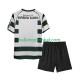 Sporting CP Voetbalshirt 2001 2003 Retro Kleuters/Kids Thuis Tenue Korte Mouw