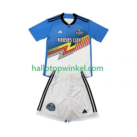 Sporting Kansas City Voetbalshirt Kleuters/Kids Derde Tenue 2024-2025 Korte Mouw