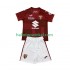 Voetbalshirt Torino Kleuters/Kids Thuis Tenue 2024-2025 Korte Mouw