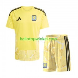 Aston Villa Voetbalshirt Doelman Kleuters/Kids Thuis Tenue 2026-2027 Korte Mouw