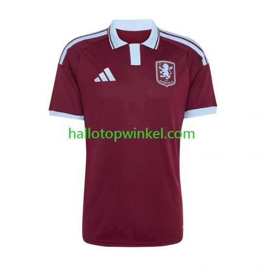 Aston Villa Voetbalshirt Heren Thuis Tenue 2026-2027 Korte Mouw