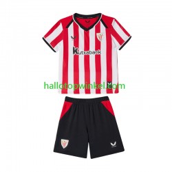 Athletic Bilbao Voetbalshirt Kleuters/Kids Thuis Tenue 2026-2027 Korte Mouw