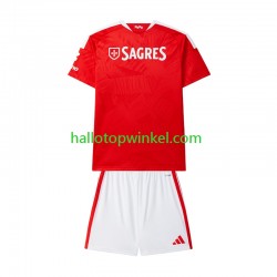Benfica Voetbalshirt Kleuters/Kids Thuis Tenue 2026-2027 Korte Mouw