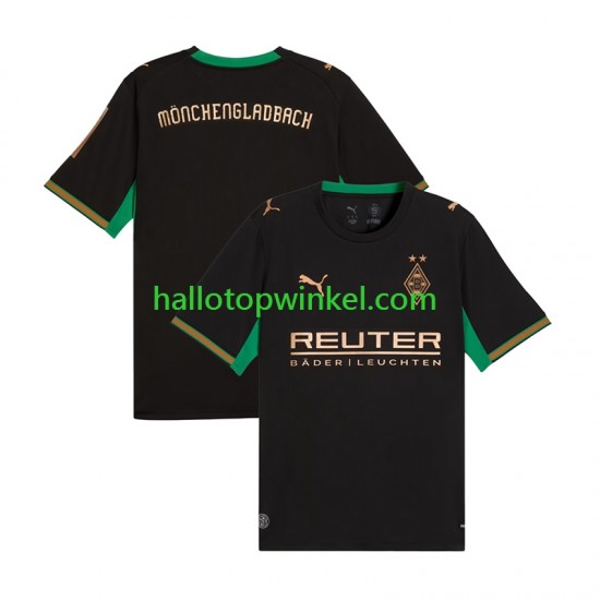 Rusland Voetbalshirt Bo Monchengladbach Heren Uit Tenue 2026-2027 Korte Mouw