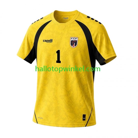 Voetbalshirt Cape Verde Vozinha 1 Doelman Heren Thuis Tenue 2026 Korte Mouw