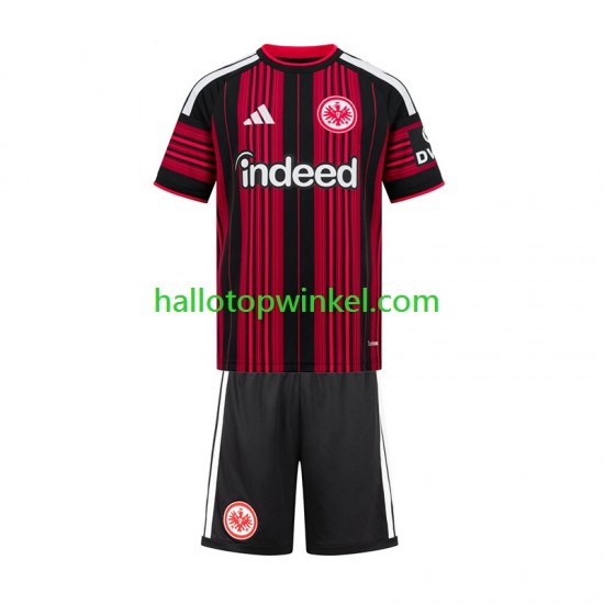 Eintracht Frankfurt Voetbalshirt Kleuters/Kids Thuis Tenue 2026-2027 Korte Mouw