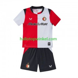 Feyenoord Rotterdam Voetbalshirt Kleuters/Kids Thuis Tenue 2026-2027 Korte Mouw