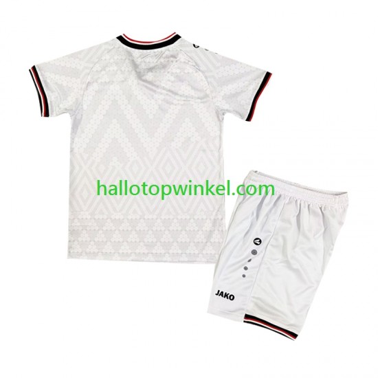 Irak Voetbalshirt Kleuters/Kids Uit Tenue 2026-2027 Korte Mouw