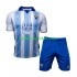Málaga CF Voetbalshirt Kleuters/Kids Thuis Tenue 2026-2027 Korte Mouw