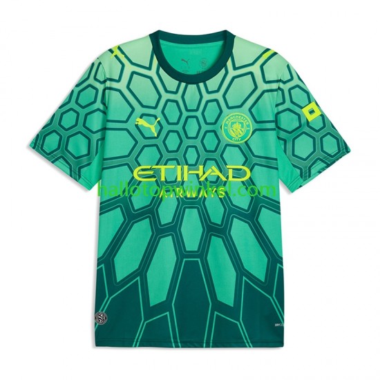Manchester City Voetbalshirt Gianluigi Donnarumma Doelman Kleuters/Kids Thuis Tenue 2026-2027 Korte Mouw