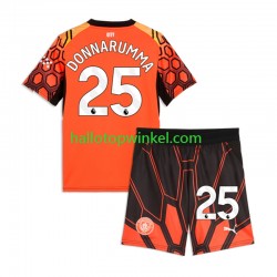 Manchester City Voetbalshirt Gianluigi Donnarumma Doelman Kleuters/Kids Derde Tenue 2026-2027 Korte Mouw