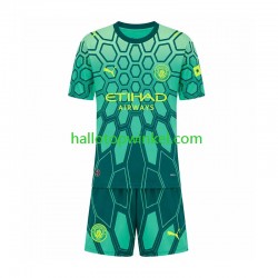 Manchester City Voetbalshirt Doelman Kleuters/Kids Thuis Tenue 2026-2027 Korte Mouw