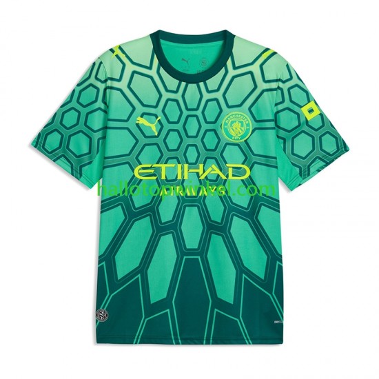 Manchester City Voetbalshirt Doelman Heren Thuis Tenue 2026-2027 Korte Mouw