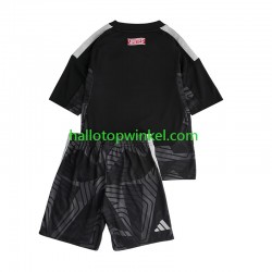 Manchester United Voetbalshirt Doelman Kleuters/Kids Thuis Tenue 2026-2027 Korte Mouw