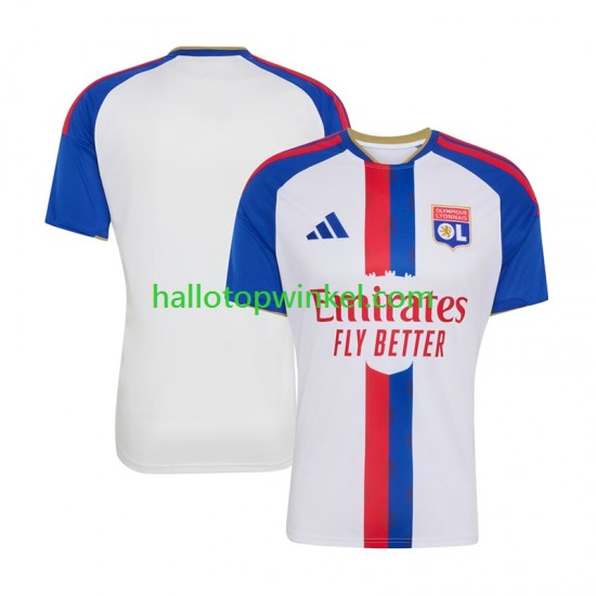 Olympique Lyonnais Voetbalshirt Heren Uit Tenue 2026-2027 Korte Mouw