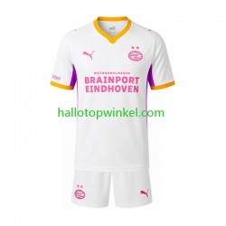 PSV Eindhoven Voetbalshirt Kleuters/Kids Uit Tenue 2026-2027 Korte Mouw