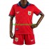 Panama Voetbalshirt Kleuters/Kids Thuis Tenue 2026 Korte Mouw