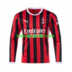 AC Milan Voetbalshirt Heren Thuis Tenue 2024-2025 Lange Mouw