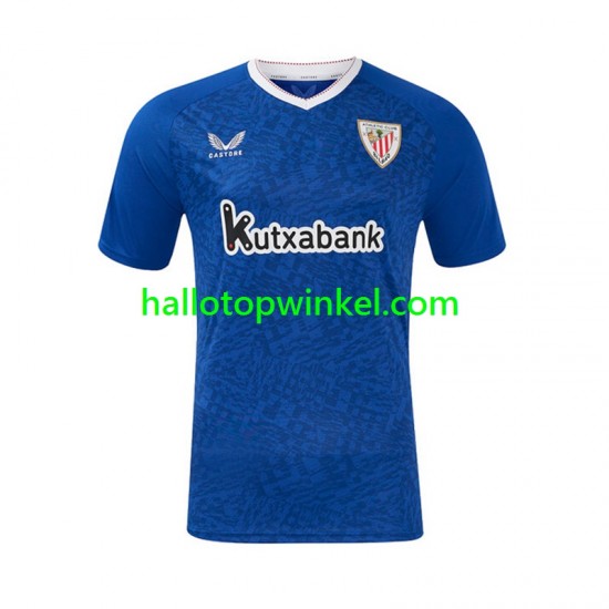 Athletic Bilbao Voetbalshirt Heren Uit Tenue 2024-2025 Korte Mouw