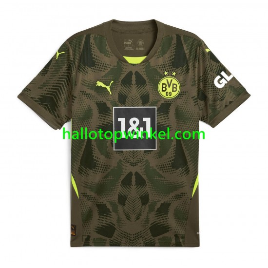 Borussia Dortmund Voetbalshirt Doelman Heren Thuis Tenue 2024-2025 Korte Mouw