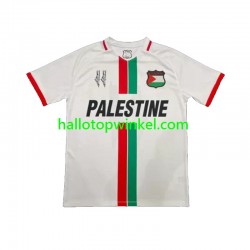 Club Deportivo Palestino Voetbalshirt Center Stripre Heren Uit Tenue 2024-2025 Korte Mouw