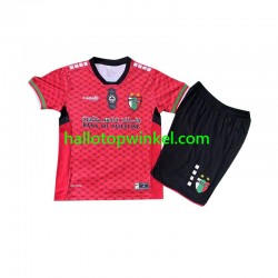 Club Deportivo Palestino Voetbalshirt Doelman Kleuters/Kids Thuis Tenue 2024-2025 Korte Mouw