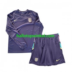 Engeland Voetbalshirt Kleuters/Kids Uit Tenue Euro 2024 Lange Mouw