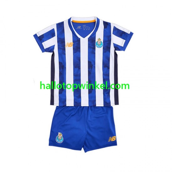 FC Porto Voetbalshirt Kleuters/Kids Thuis Tenue 2024-2025 Korte Mouw
