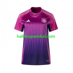 Duitsland Voetbalshirt Dames Uit Tenue Euro 2024 Korte Mouw