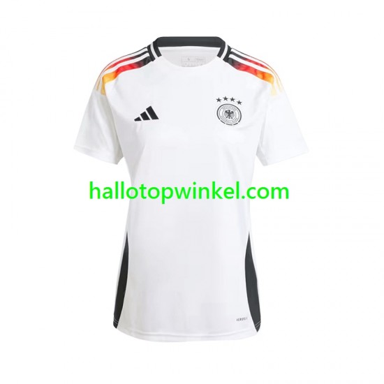 Duitsland Voetbalshirt Dames Thuis Tenue Euro 2024 Korte Mouw