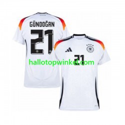 Duitsland Voetbalshirt Ilkay Gundogan 21 Heren Thuis Tenue Euro 2024 Korte Mouw