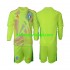 Italië Voetbalshirt Doelman Kleuters/Kids Thuis Tenue Euro 2024 Lange Mouw